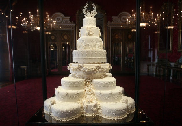 The Duke and Duchess of Cambridge's royal wedding cake.