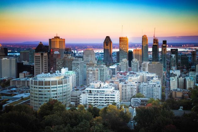 Montreal's skyline.