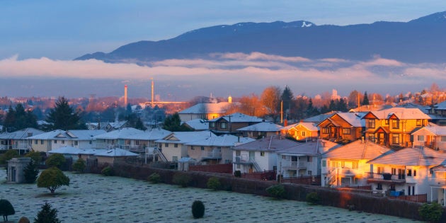 Homes in North Burnaby, Greater Vancouver. The city's single-family home market is fizzling, and lower prices are likely ahead.