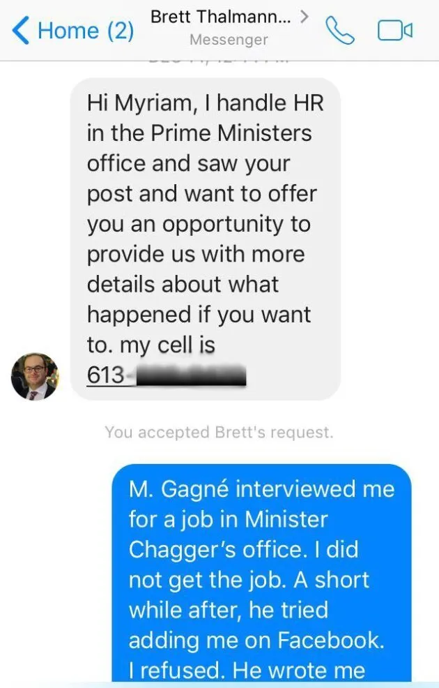 Claude-Eric Gagne, senior PMO staffer, resigns following investigation