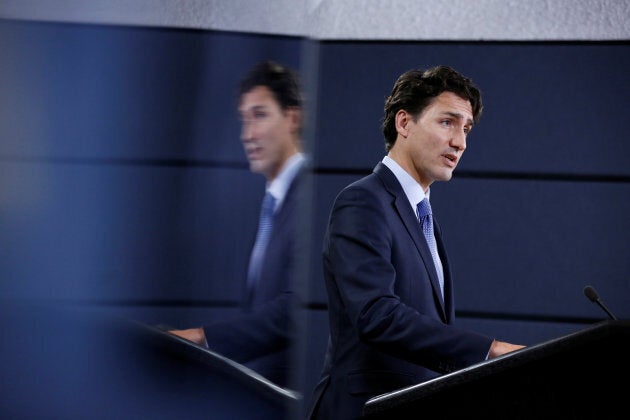 Prime Minister Justin Trudeau speaks during a news conference in Ottawa on Nov. 29, 2016.