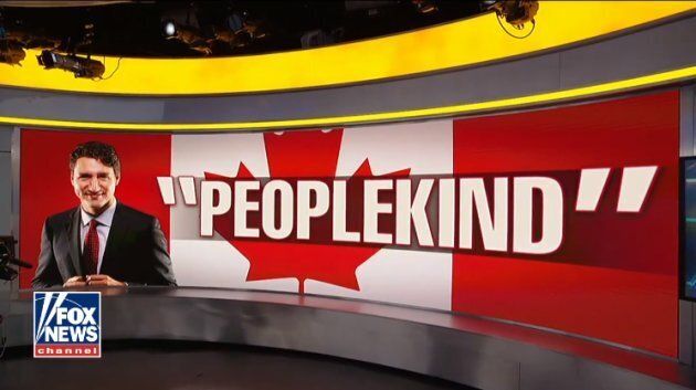 A graphic of the Trudeau segment on "Fox & Friends" on Feb. 6, 2018.