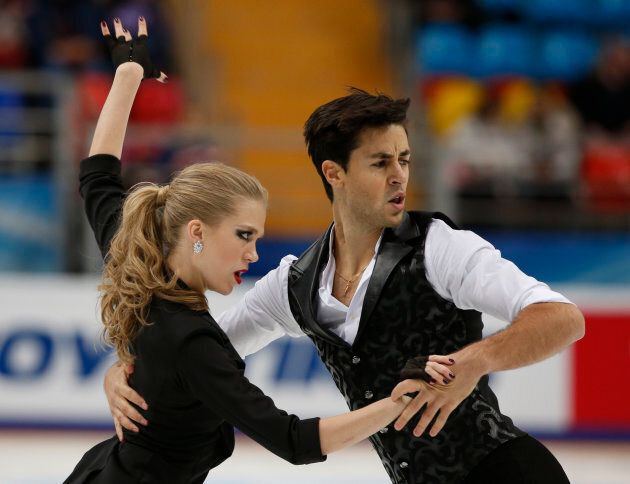 Kaitlyn Weaver and Andrew Poje.