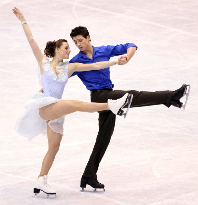 The pair compete at the ISU Grand Prix of Figure Skating NHK Trophy on Dec. 1, 2007 in Sendai, Japan.