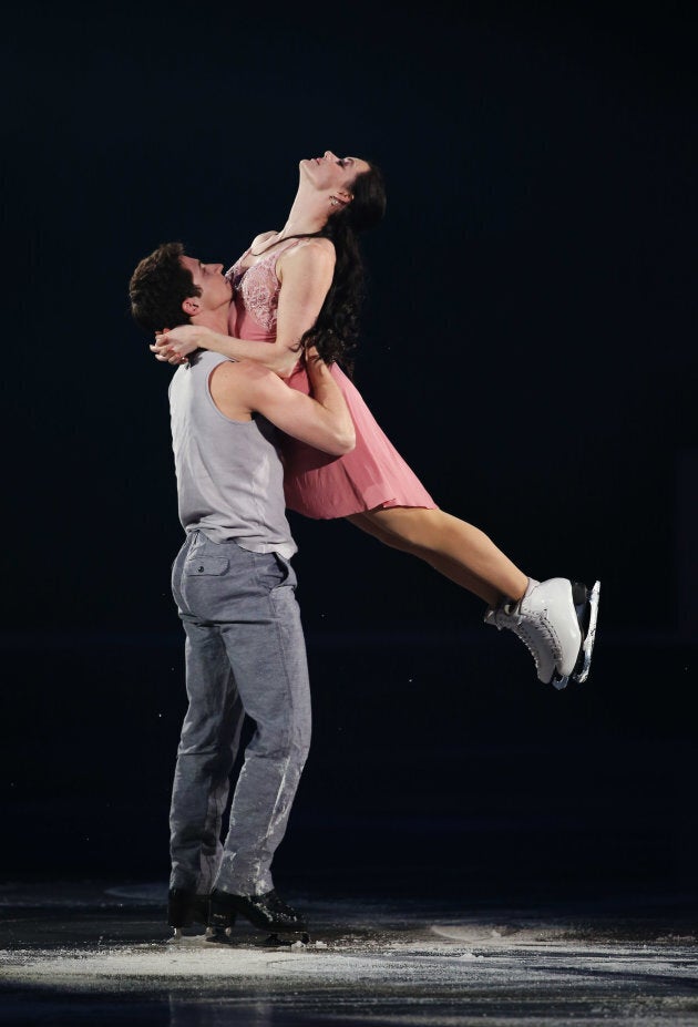 Virtue and Moir perform at the ISU Grand Prix of Figure Skating Final on Dec. 8, 2013 in Fukuoka, Japan.