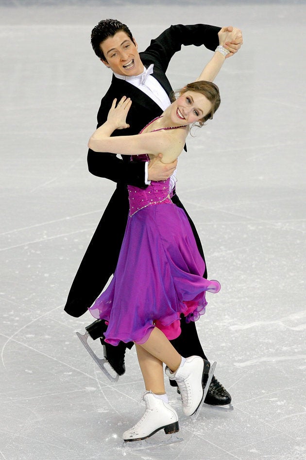 Moir and Virtue at the Four Continents Figure Skating Championships at Pacific Coliseum on Feb. 4, 2009 in Vancouver, B.C.