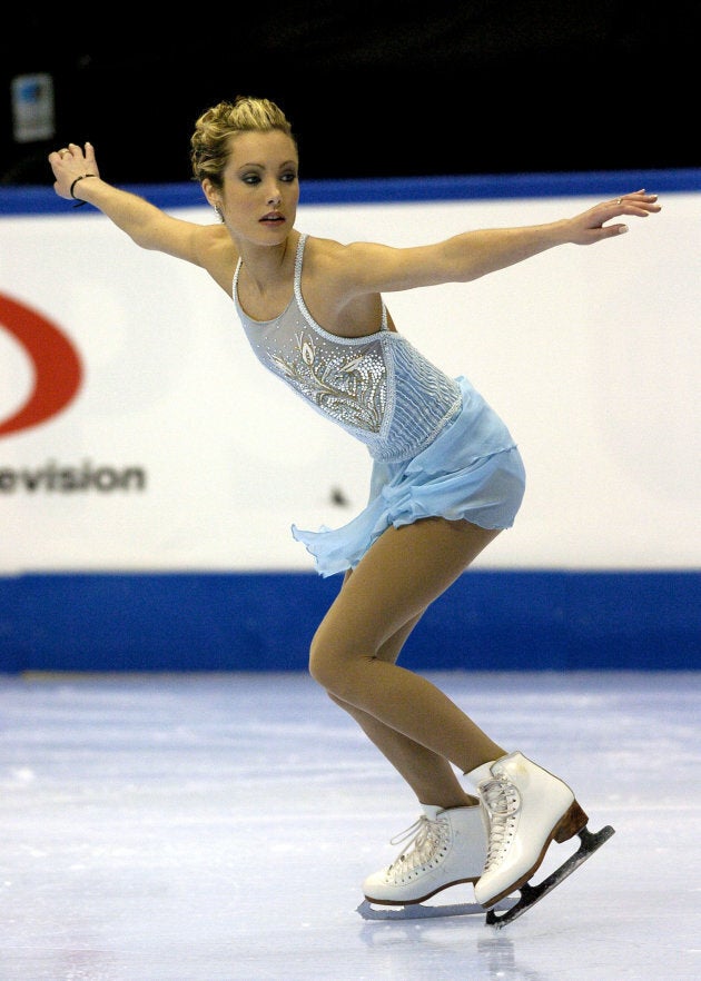 Jennifer Kirk competes Jan. 10, 2004 in the State Farm U. S. Figure Skating Championships.