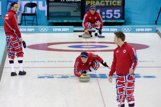 Team Norway at the Sochi Olympics.
