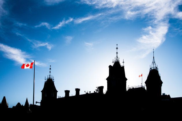 Canada's Parliament buildings.