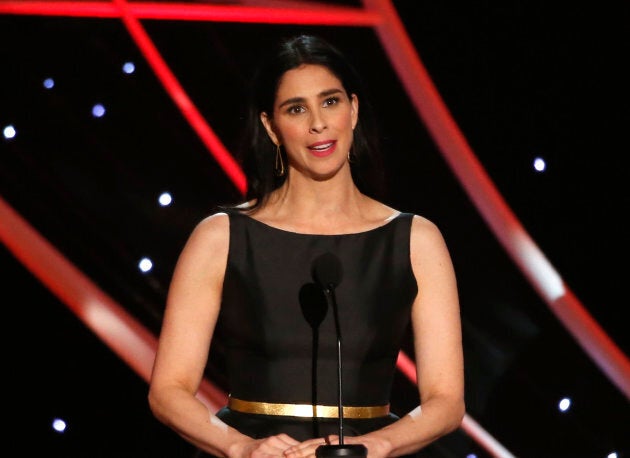 Actress Sarah Silverman.