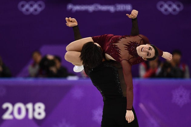 Canada's Tessa Virtue and Canada's Scott Moir won gold in ice dance at the PyeongChang Olympics.