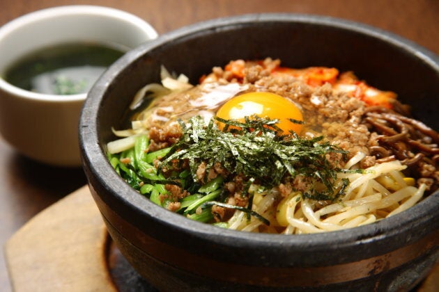 Bibimbap is a Korean staple.