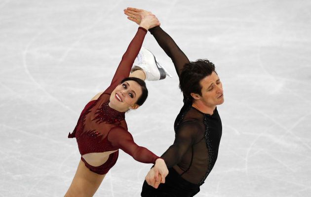 Tessa Virtue and Scott Moir at the 2018 Winter Olympics.