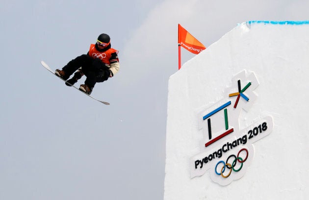 Mark McMorris of Canada competes.