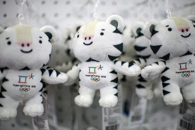 PyeongChang Winter Olympics mascots.