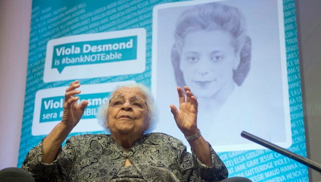 Wanda Robson speaks about her sister, Viola Desmond, during an interview in Gatineau, Que. on Dec. 8, 2016. Desmond will be the first Canadian woman on a Canadian banknote.