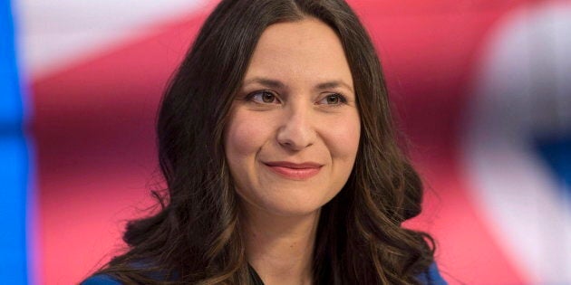 Ontario Progressive Conservative leadership candidate Tanya Granic Allen is seen at TVO studios in Toronto on Feb. 15, 2018 after a debate.