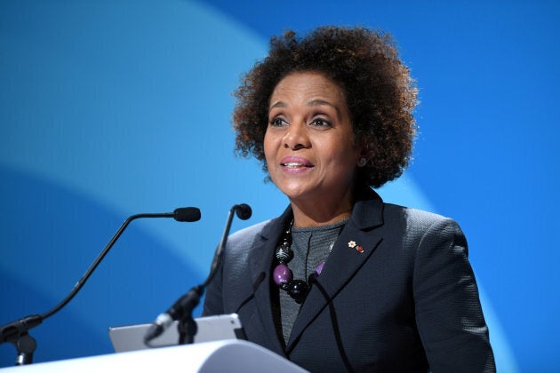 Secretary General of the Organisation internationale de la Francophonie, Michaëlle Jean.