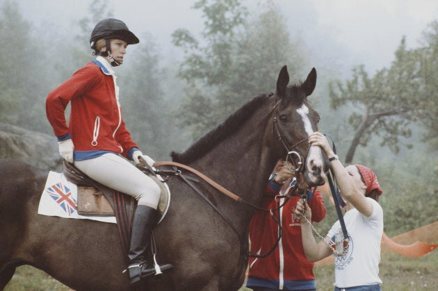 Princess Anne at the 1976 Olympic Summer Games.