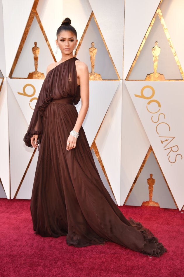 Zendaya at the 2018 Oscars.