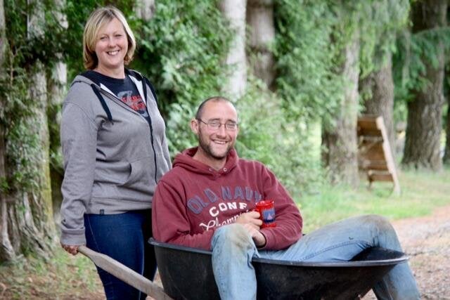 Cathy and Ian Finley.