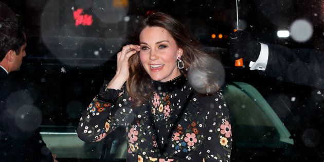 The Duchess of Cambridge visits London's National Portrait Gallery on Feb. 28, 2018.