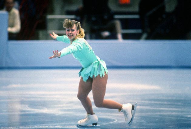 Tonya Harding competes in the U.S. Figure Skating Championships circa 1991 in Minneapolis, Minnesota.