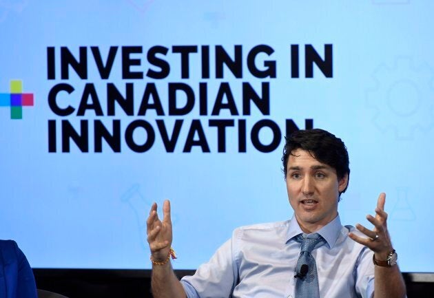 Prime Minister Justin Trudeau speaks at the University of Ottawa on March 6, 2018.