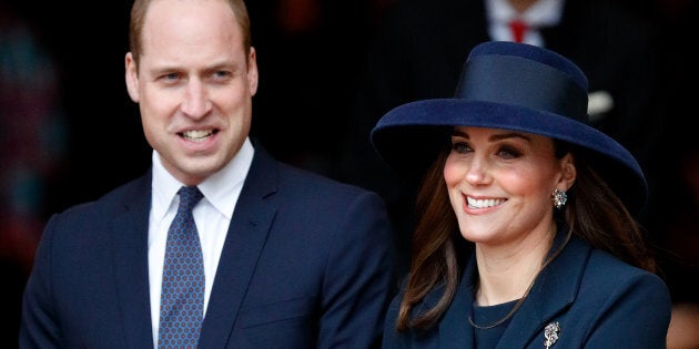 The Duke and Duchess of Cambridge attend the 2018 Commonwealth Day service at Westminster Abbey on March 12, 2018 in London, England.