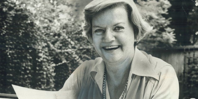 Author and journalist Doris Anderson.