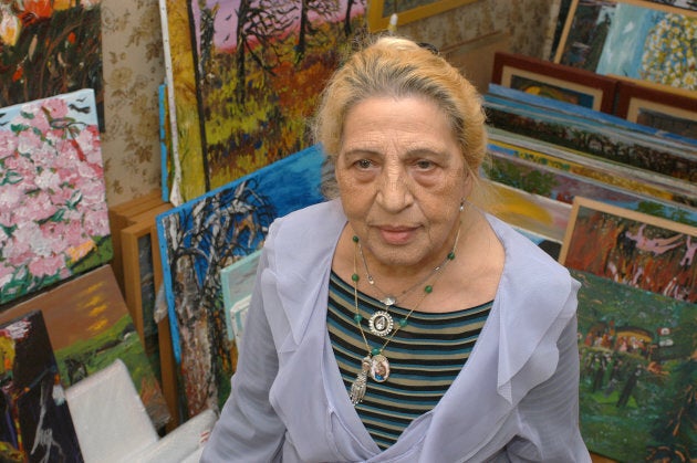 Austrian-Roma author and artist Ceija Stojka. Stojka, who brought to light the fate of the Roma and Sinti under the Nazis, died aged 79 in 2013.