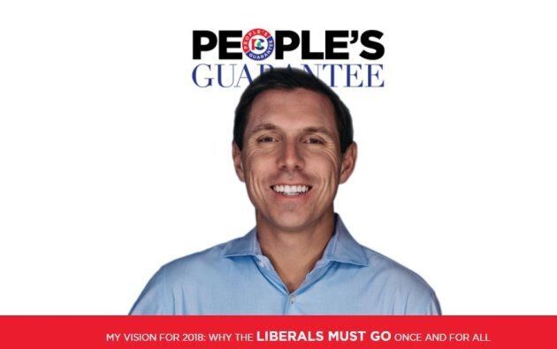 A screengrab of the cover of the Ontario PC party's "People's Guarantee" platform.