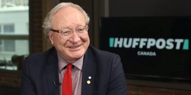 P.E.I. Premier Wade MacLauchlan speaks in the Toronto studios of HuffPost Canada on March 1, 2018.