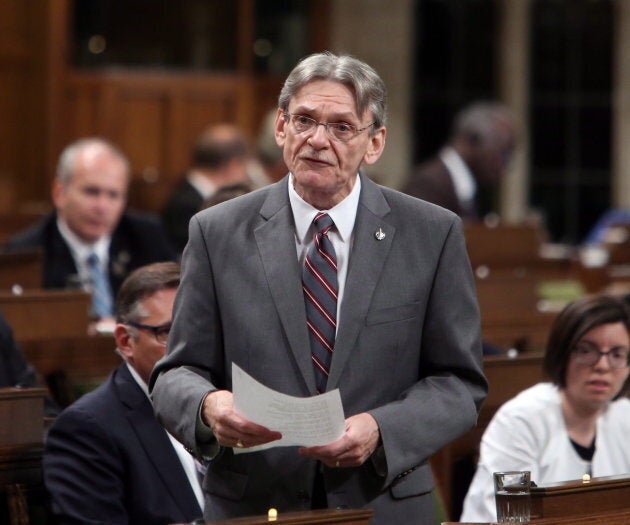 NDP MP David Christopherson stands in the House of Commons on June 5, 2015.