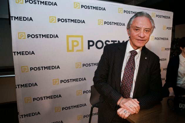 Paul Godfrey at Postmedia's office on Bloor St. E., March 25, 2015. T
