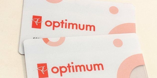 PC Optimum cards are seen in a photo.