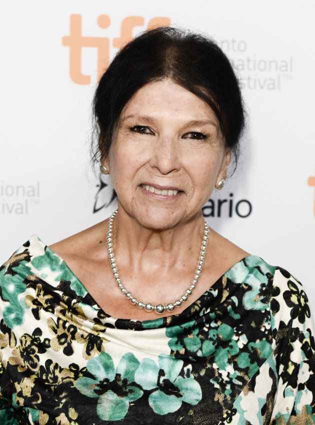 Alanis Obomsawin at the 2014 Toronto International Film Festival.
