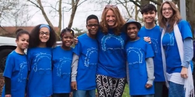 The Hart family in an undated photo. Jennifer and Sarah Hart and three of their children are confirmed dead, while three are still missing.