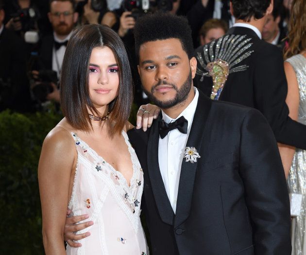Selena Gomez and The Weeknd attend the 'Rei Kawakubo/Comme des Garcons: Art Of The In-Between' Costume Institute Gala at the Metropolitan Museum of Art on May 1, 2017 in New York City.