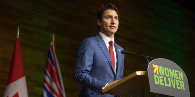 Prime Minister Justin Trudeau speaks at an event in Vancouver, B.C., on Nov. 16, 2017.