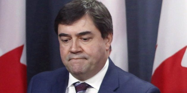 Daniel Jean attends a news conference in Ottawa on Jan. 29, 2017.