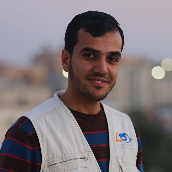 Yaser Murtaja, the journalist who was killed by the Israel Defense Forces.