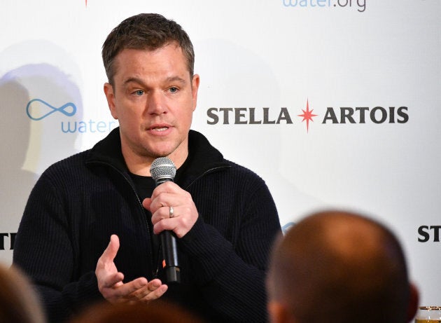 Water.org co-founder Matt Damon.