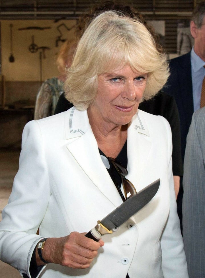 Camilla, Duchess of Cornwall in Australia, Nov. 10, 2015.