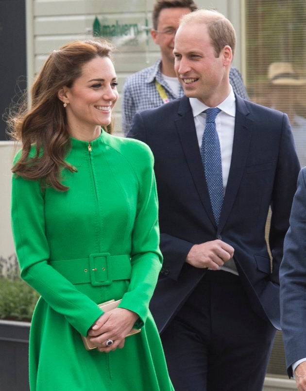 The duke and duchess attend Chelsea Flower Show press day at Royal Hospital Chelsea on May 23, 2016.