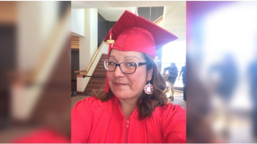 Sherry Mendowegan graduated with her high school diploma in March.