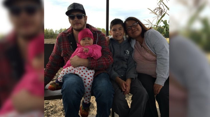 Sherry Mendowegan and her husband, Dan, have two children. They've been receiving basic income since November under Ontario's pilot project.