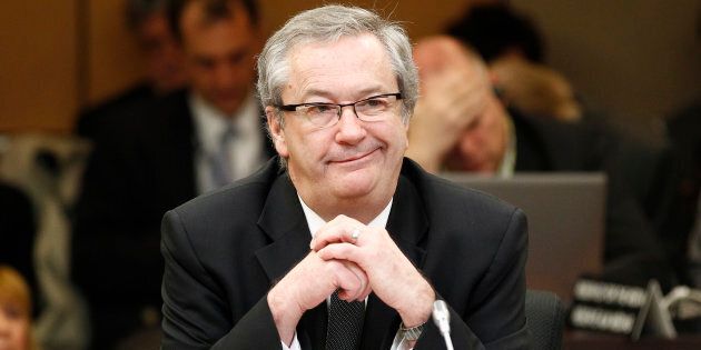 Marc Mayrand waits to testify before the Commons procedure and House affairs committee in Ottawa on March 29, 2012.