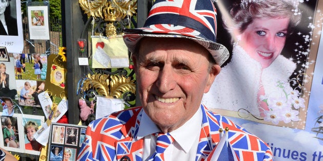 Royal superfan Terry Hutt.