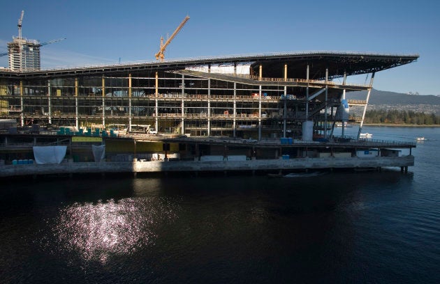 Vancouver Convention Centre under construction on Oct. 26, 2007 in Vancouver.